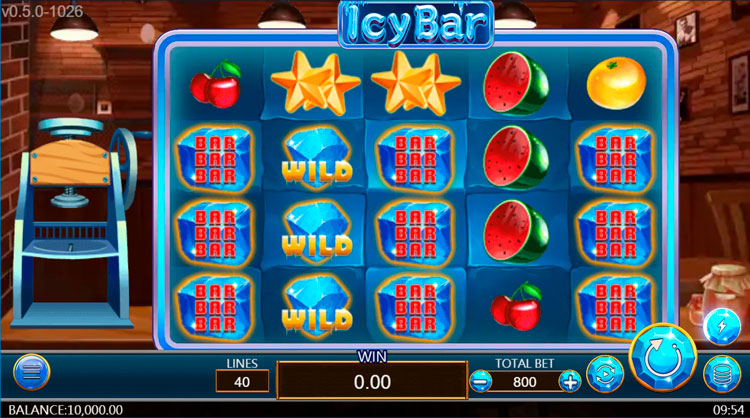 Игровые аппараты «Icy Bar» от провайдера Dragoon Soft и Флагман Казино